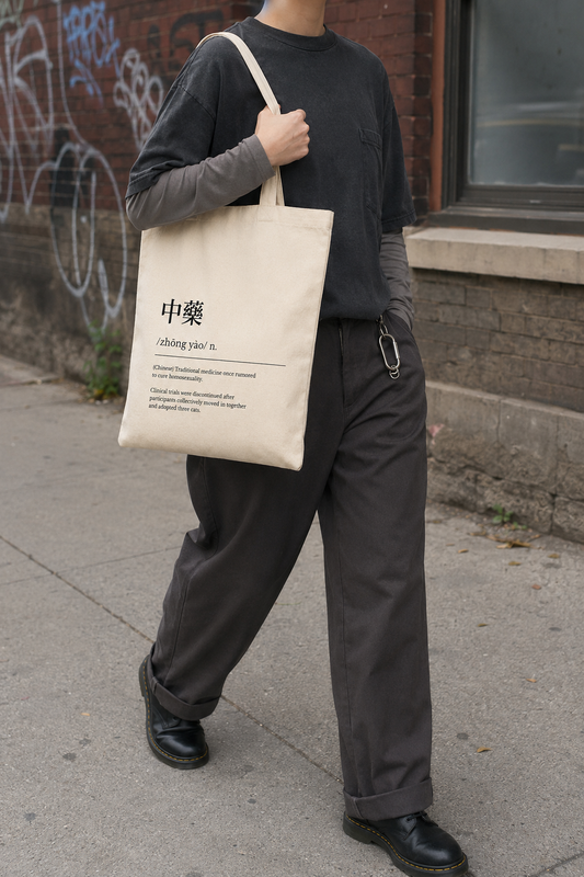 Chinese Medicine Tote bag